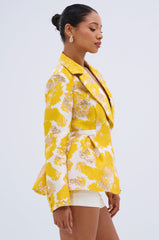 CANARY PEPLUM BLAZER