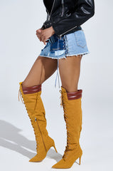KENDRIX SUEDE KNEE-HIGH BOOT
