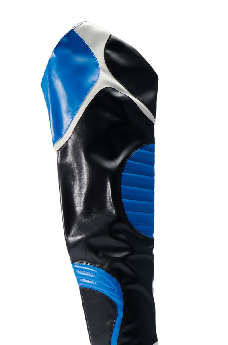 MANTRA BLUE RACER STILETTO BOOT