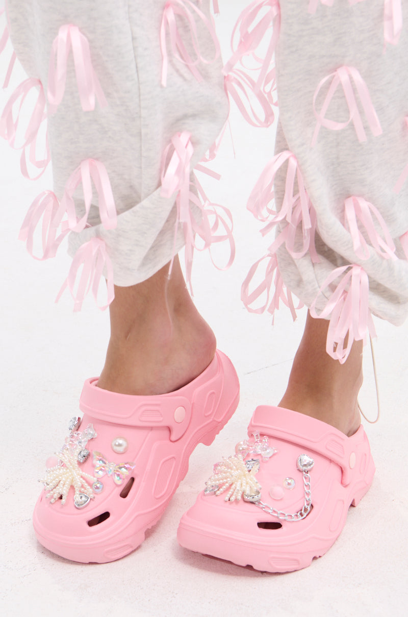 AZALEA WANG MAVA PINK PEARL IRIDESCENT FLAT