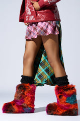 AZALEA WANG NADIANNA ORANGE BOOTIE