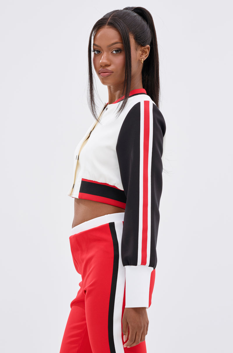 NEW RAYE CROPPED BOMBER