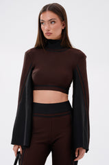 MAZIE MOCK NECK SWEATER