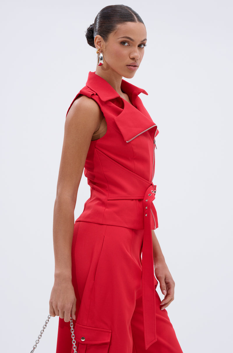 LAURA MOTO VEST
