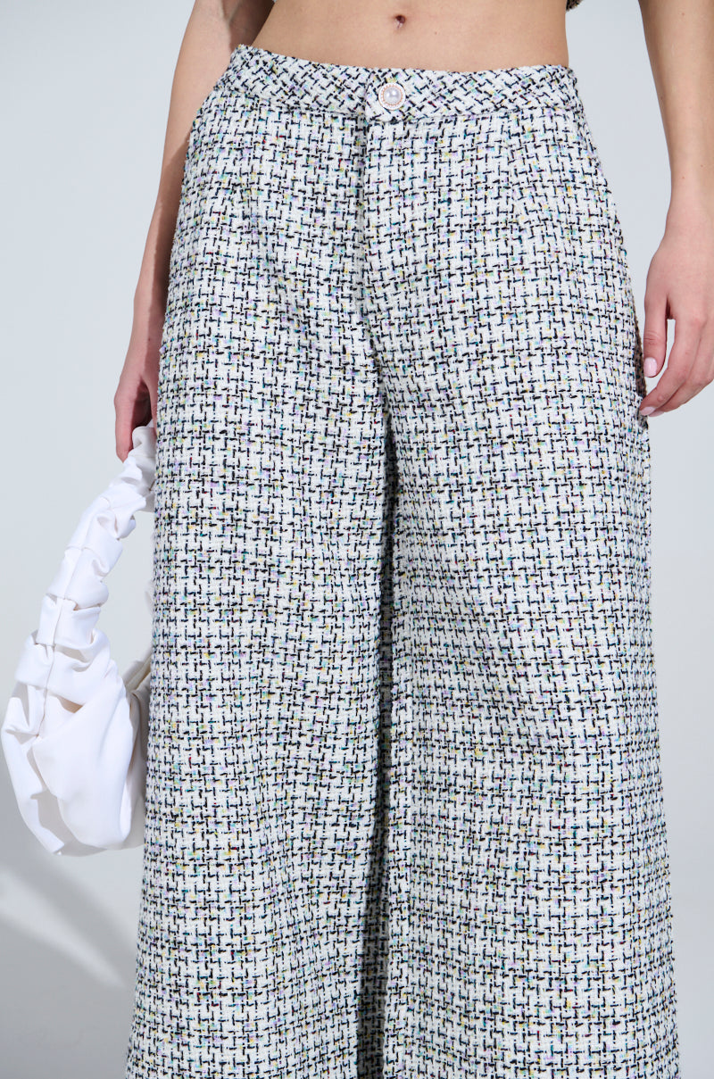 LULU TWEED PANTS