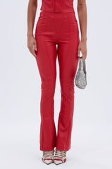 BIG CITY LIVIN FAUX LEATHER LEGGING
