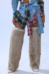 AUTUMN VIBES PLAID MINI SKIRT