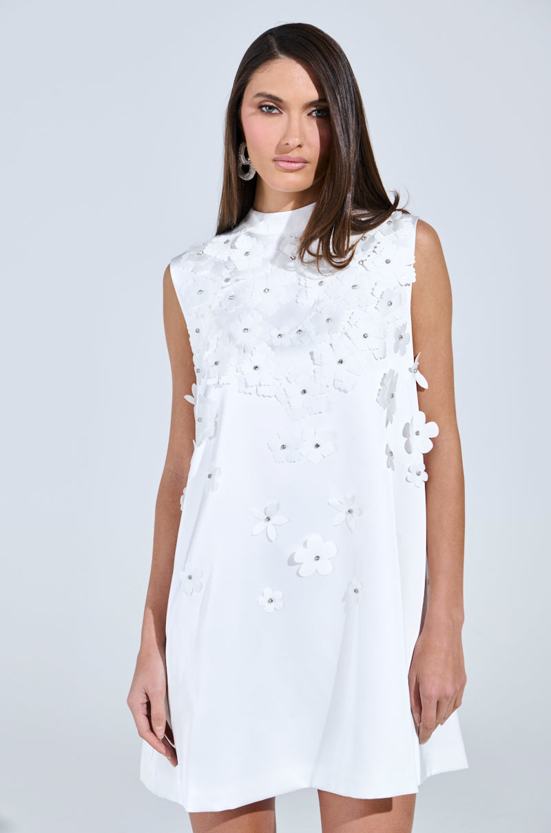 HILLARY FLORAL MINI DRESS