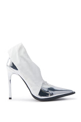 AZALEA WANG TLALLI SILVER PUMP STILETTO
