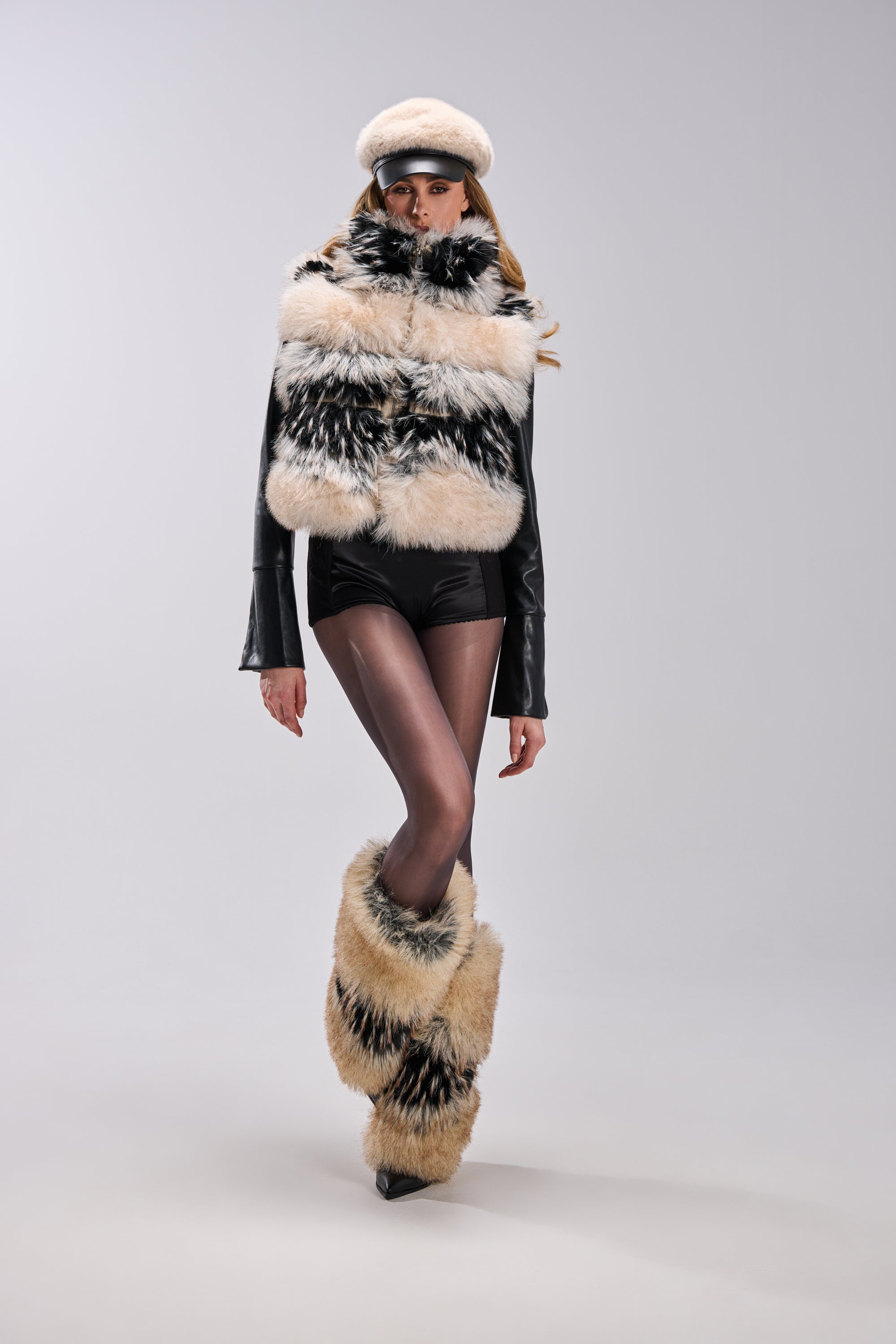 KIKI FAUX FUR VEST