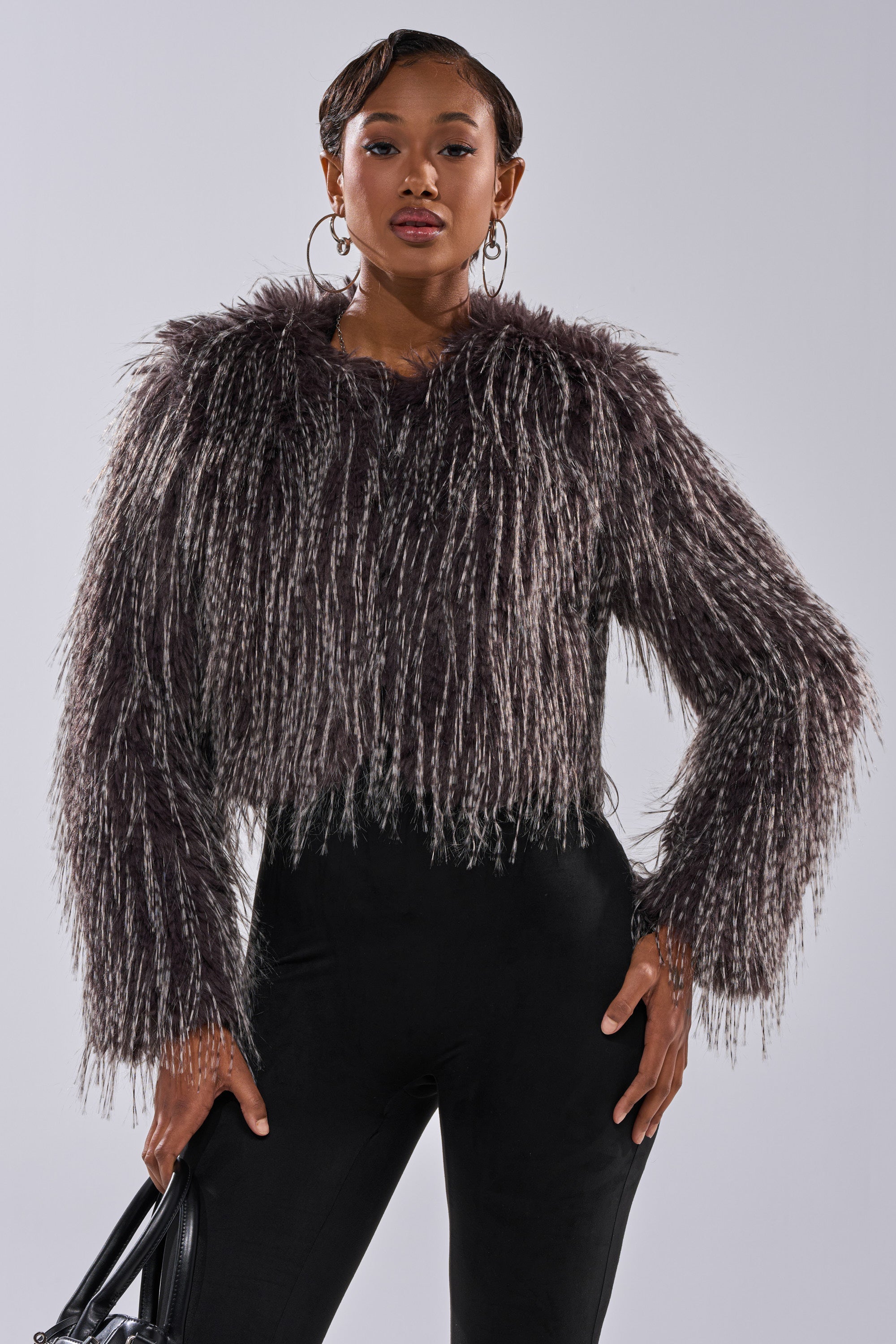 BIRDS OF A FEATHER SHAGGY FAUX FUR