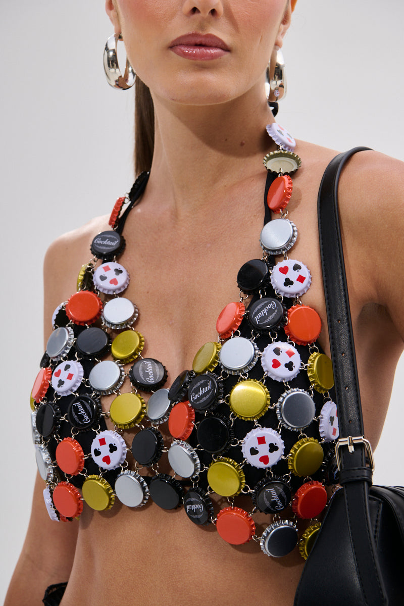 BOTTLE CAP BRALETTE