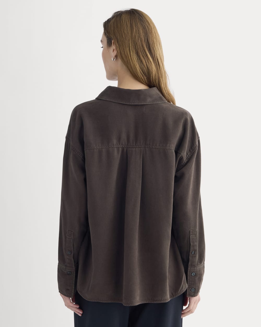 Boxy Shirt in Buttersoft | Coffee Bean