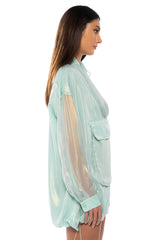 ANORAK STYLE LIGHT WEIGHT MINI DRESS