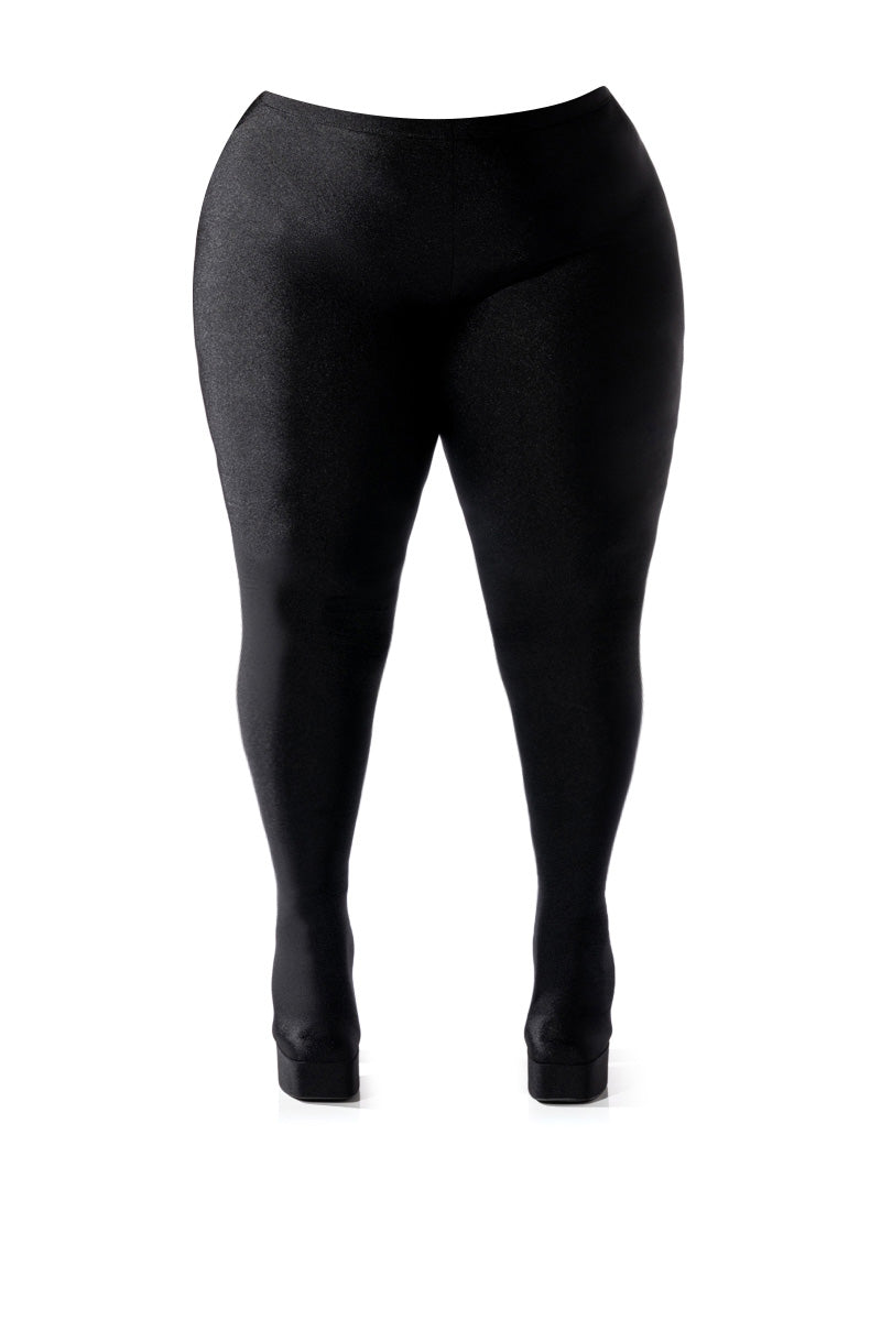 AZALA WANG STAR STRETCH CHUNKY PLUS PANT BOOT IN BLACK
