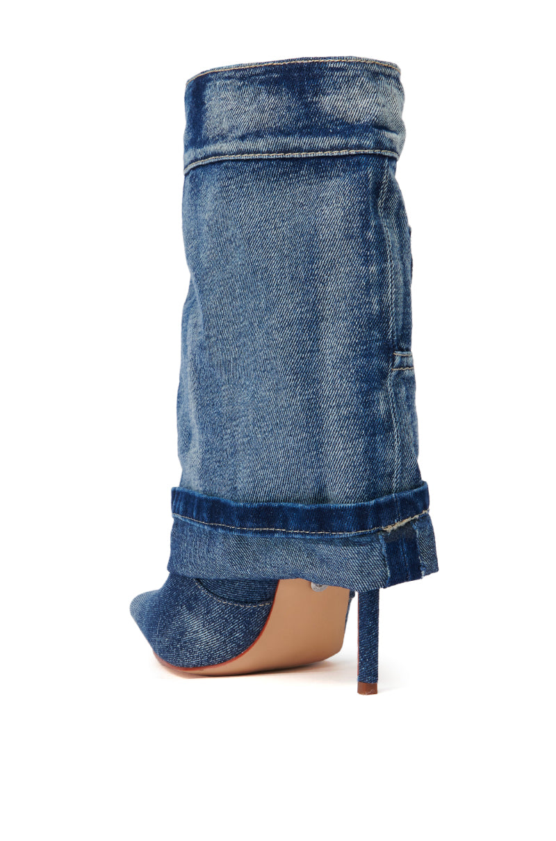 AZALEA WANG REEVES STILETTO BOOTIE
