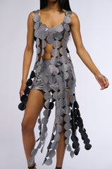 BENEATH THE SURFACE EMBELLISHED SLEEVELESS TOP