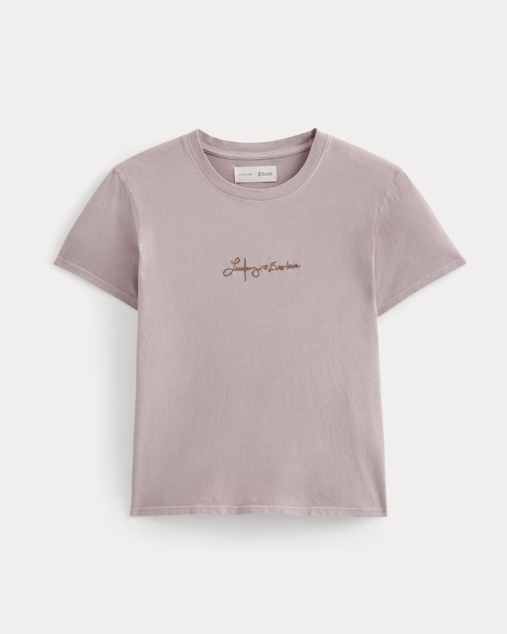 Everlane x The Laufey Foundation Box-Cut Tee | Burnished Lilac
