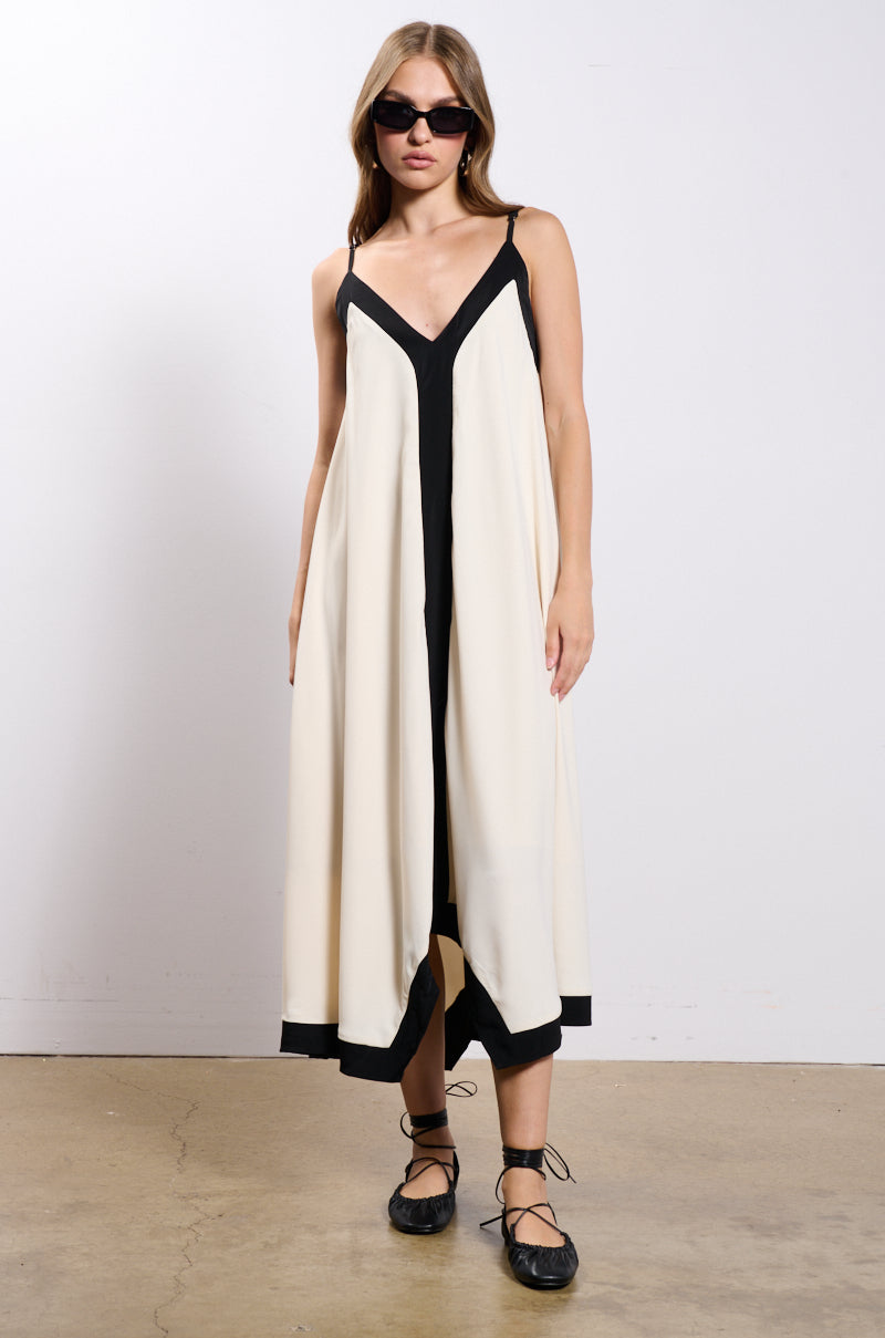 CATCH ME IN CABO MIDI DRESS