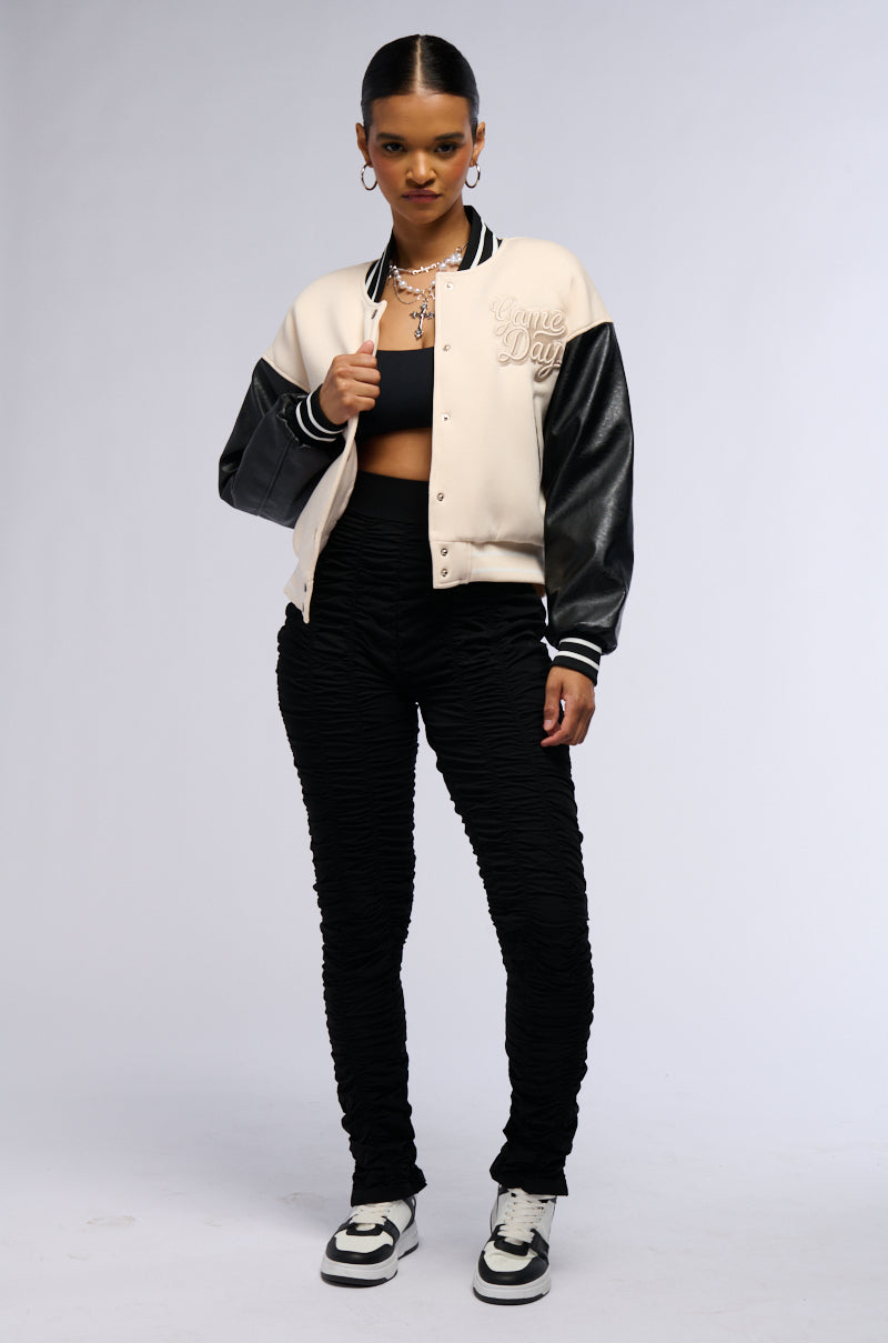 DIANNA HIGH WAIST RUCHED LEGGING