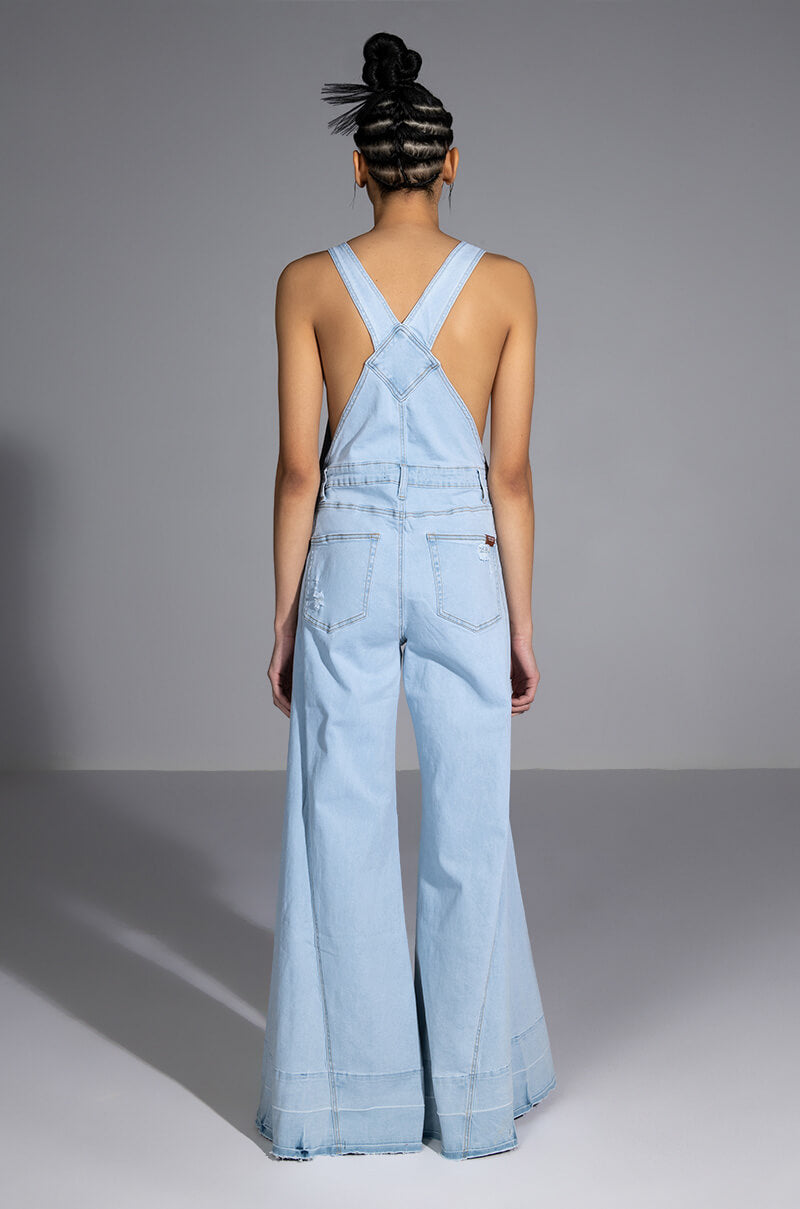 EVERYDAY WIDE LEG OVERALLS
