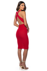 FAV LITTLE MAXI DRESS IN RED