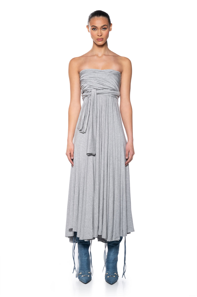 FEELING LOOSE MULTIFUNCTIONAL MAXI DRESS