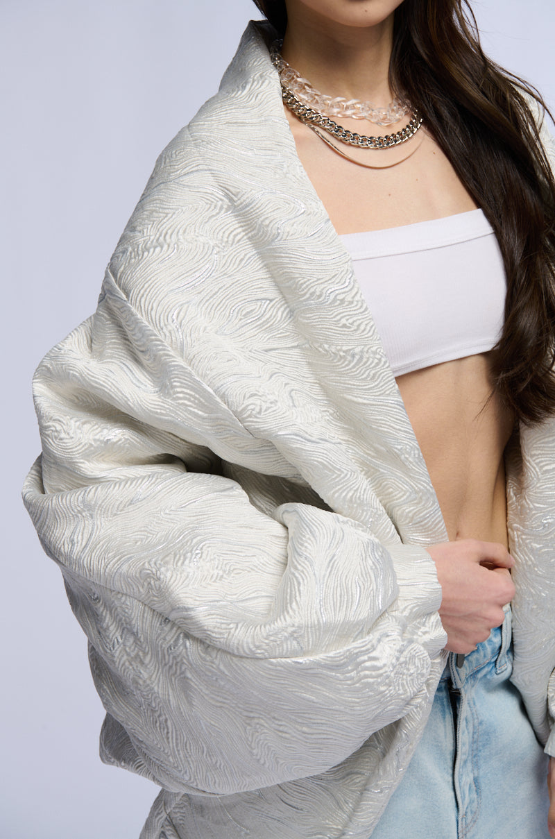 FIRST CLASS COCOON JACKET