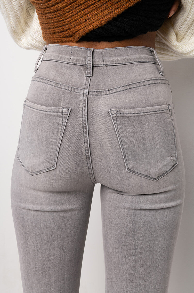 FLEX-FIT HIGH WAISTED SUPER STRETCHY SKINNY JEANS