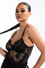 GISELE LACE CUP BODYSUIT