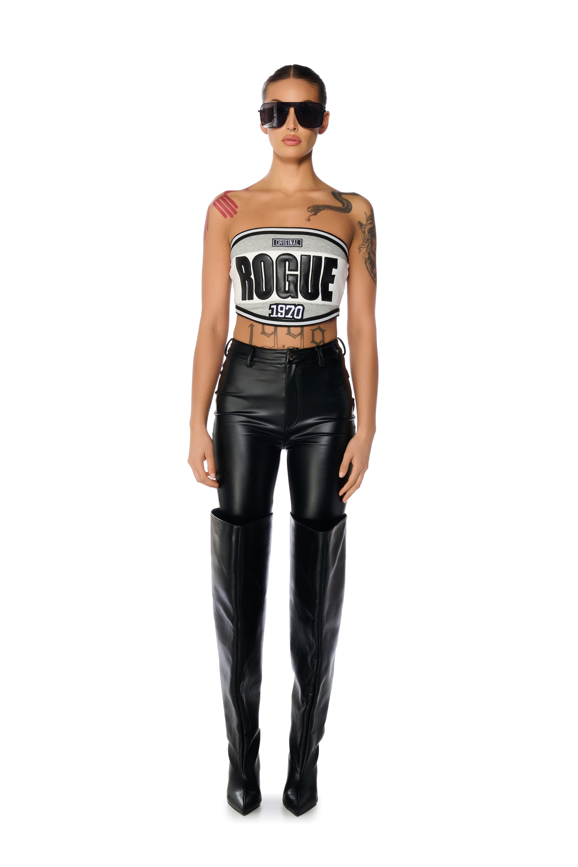 GONE ROGUE STRAPLESS TOP