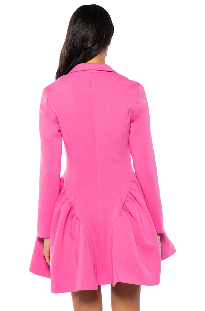 HBIC BLAZER MINI DRESS
