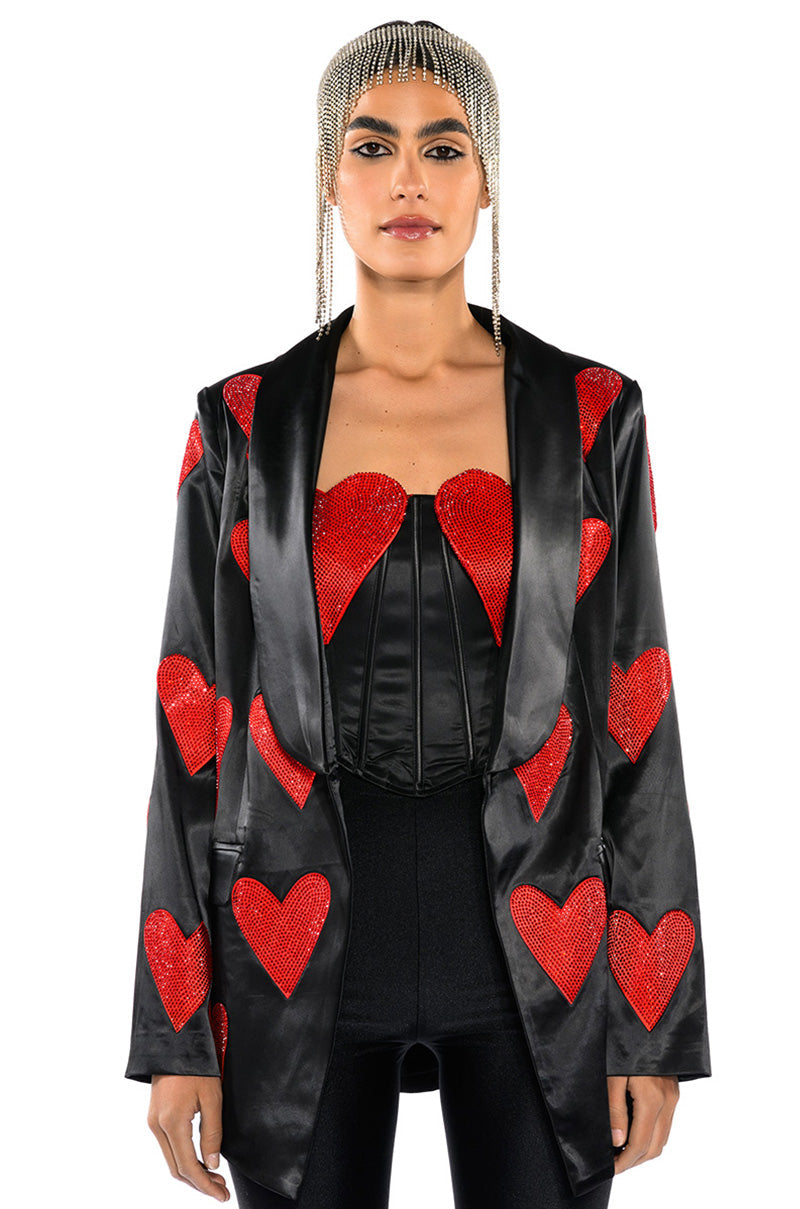HEART ON FOR YOU CORSET TOP