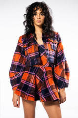 HOW DEEP IS YOUR LOVE FUZZY FITTED DRESS