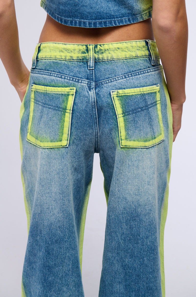 KELYN WIDE LEG DENIM