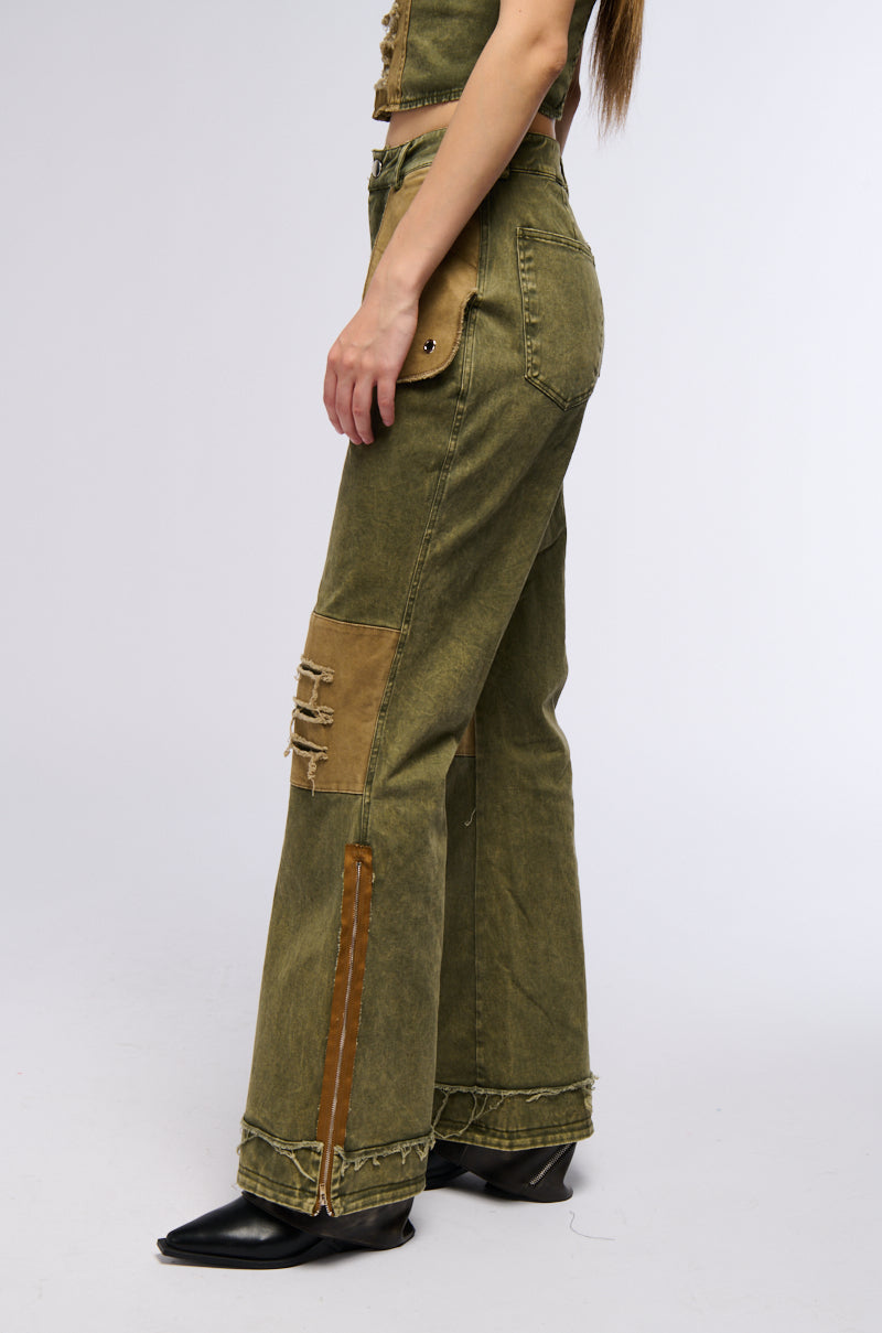 KILL THE LIGHTS FLARE DENIM PANT