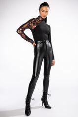 NASTASIA BROCADE SCALE TOP