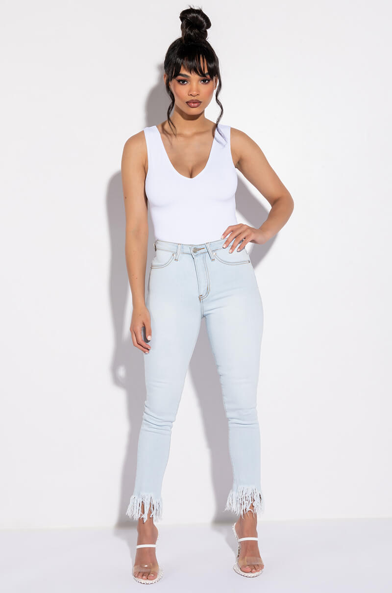 LUCIA SLEEK AF DEEP V BODYSUIT