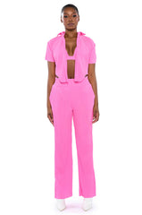 LUCY HIGH RISE WIDE LEG PANT
