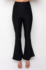 MAKING MOVES HIGH WAISTED FLARE TROUSER