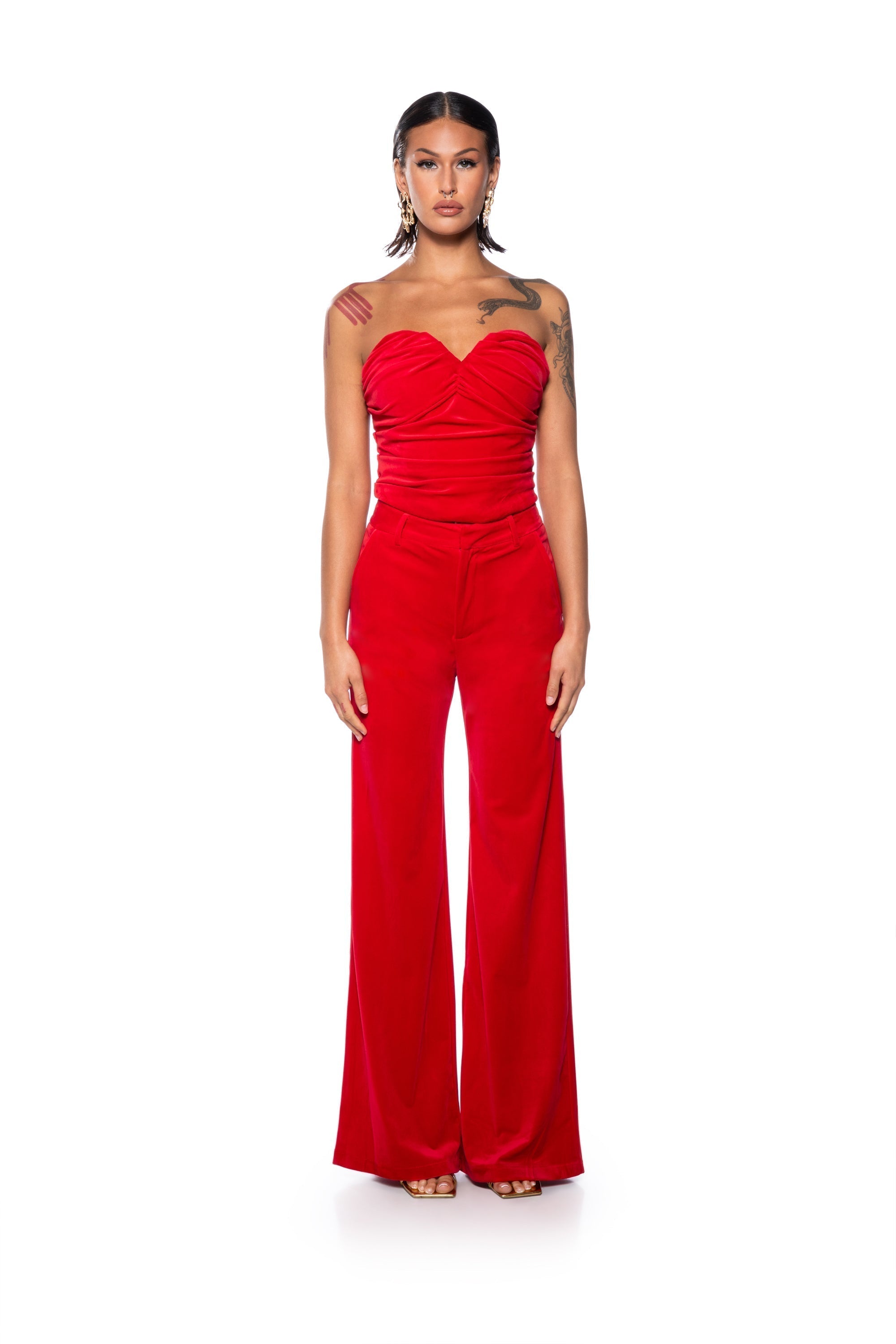 NIGHT MOVES VELVET CORSET
