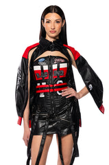 RACING PU CORSET
