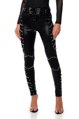 ARIANA HIGH WAISTED FASHION PANTS