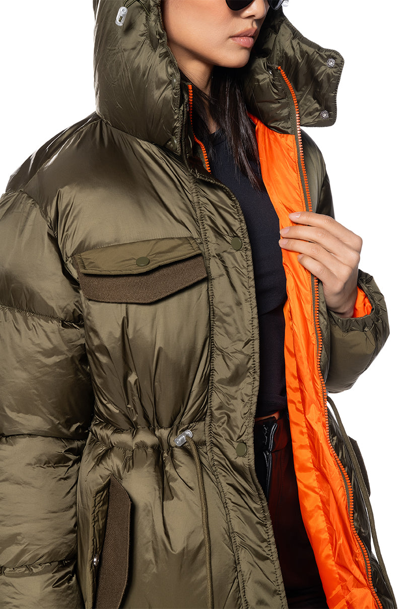 KARAT LONG AND WARM PUFFER